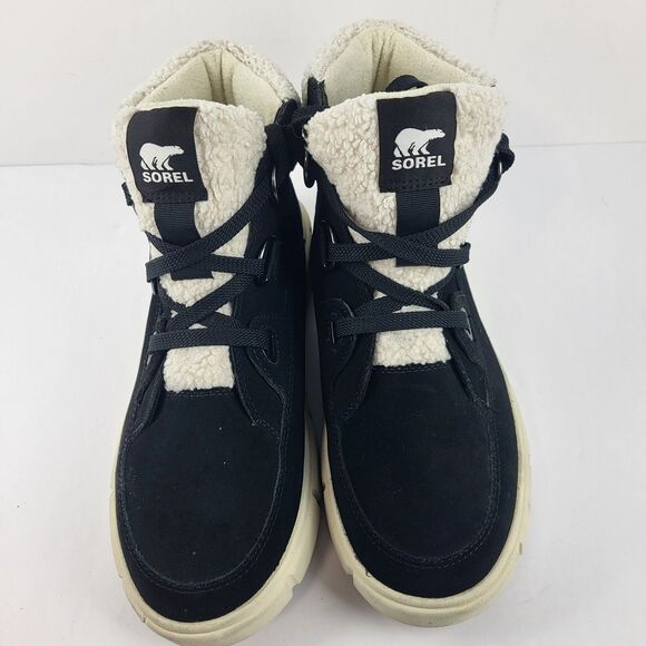 Sorel Explorer III NW Lace up Women Waterproof Suede Winter Boot - Picture 4 of 16